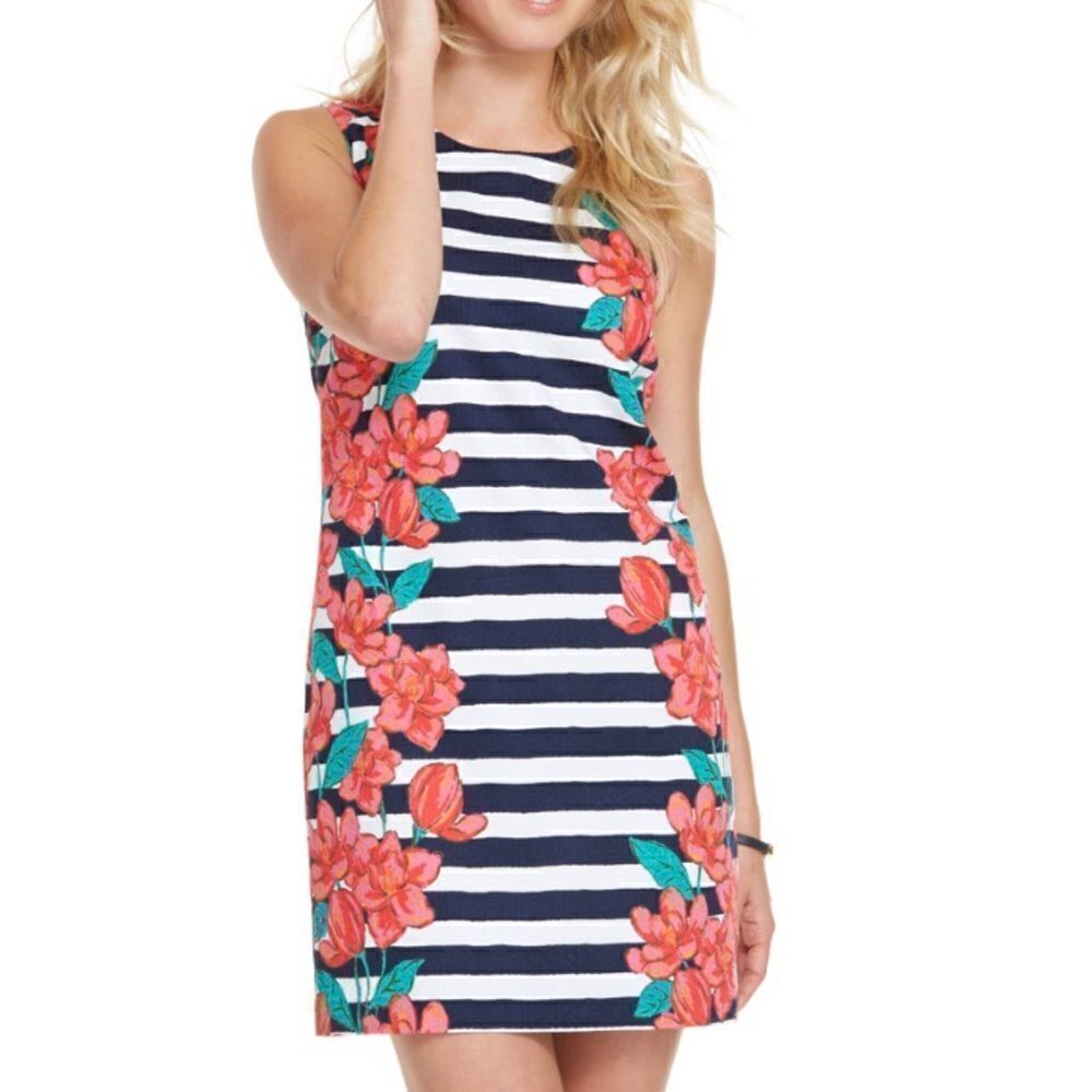 Vineyard Vines Magnolia Stripe Shift Dress